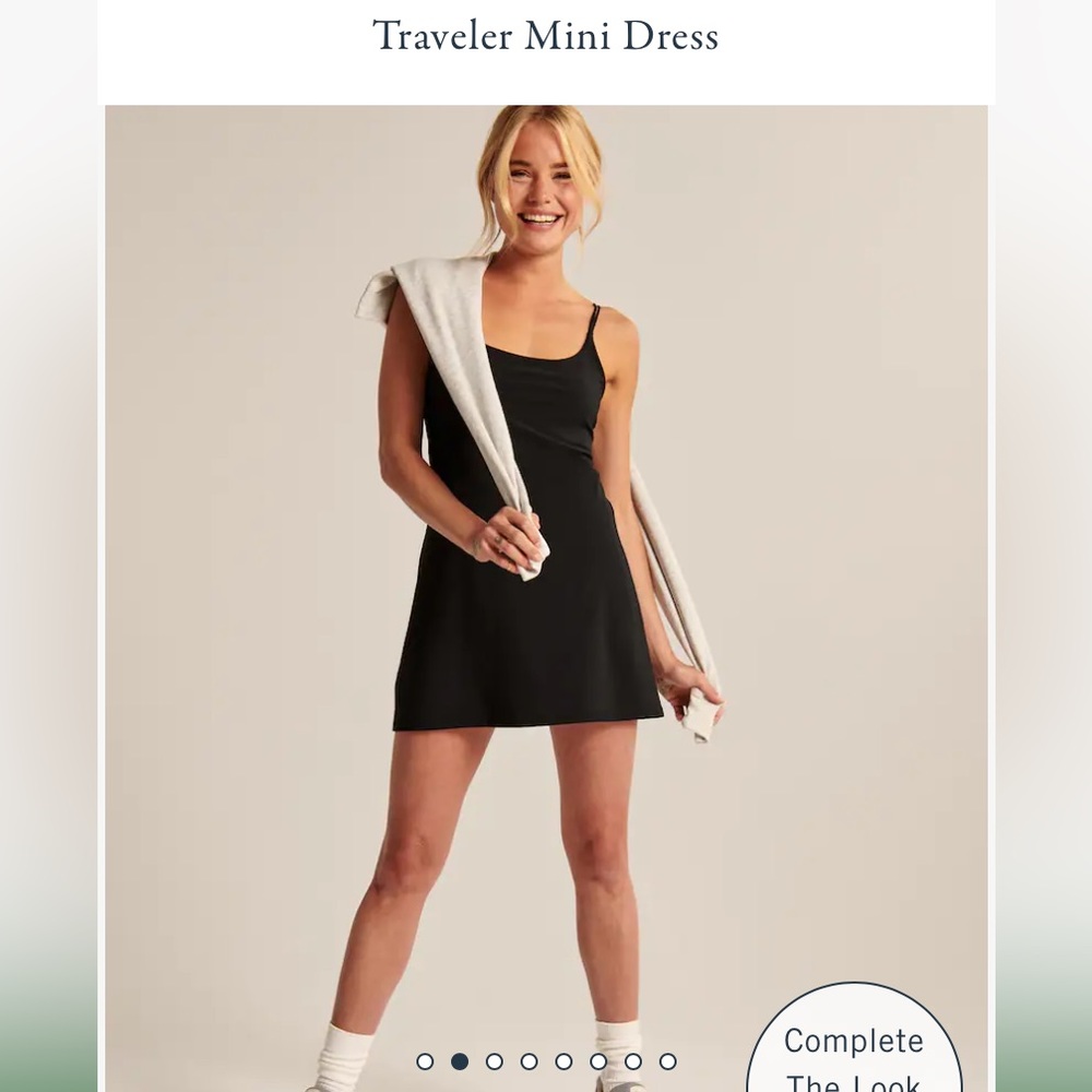Never worn Abercrombie mini traveler dress